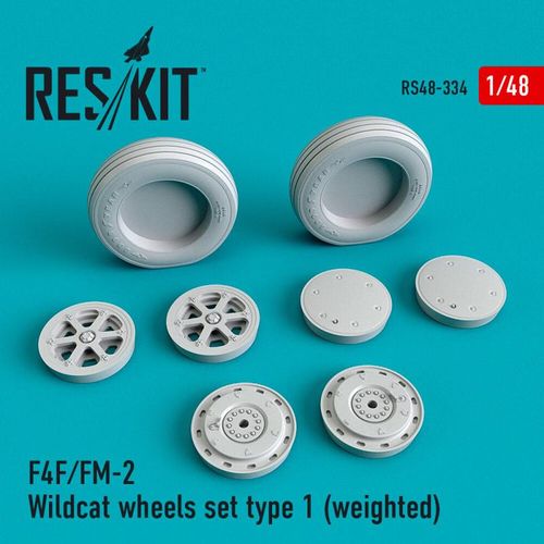 F4F/FM-2 Wildcat - Wheels set...