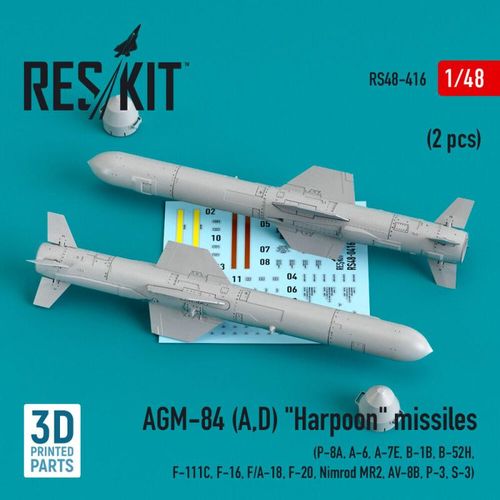 AGM-84 (A,D) Harpoon missiles...