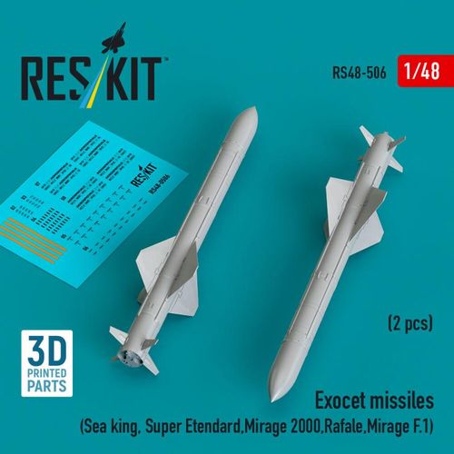 Exocet missiles (2 pcs) (Sea...