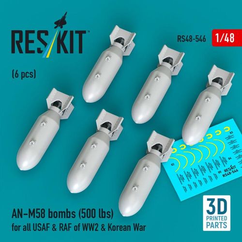 AN-M58 bombs (6 pcs) (500...