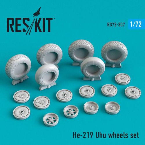 He-219 Uhu - Wheels set
