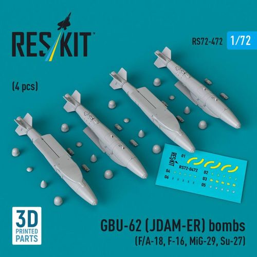 GBU-62 (JDAM-ER) bombs (4...