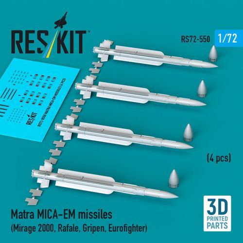 Matra MICA-EM missiles (4...