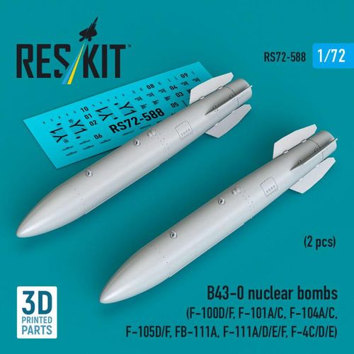 B43-0 nuclear bombs (2 pcs)...