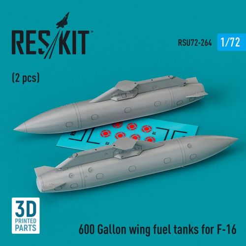 600 Gallon wing fuel tanks...