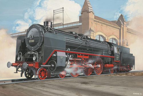 Schnellzuglokomotive BR 02 &...