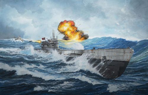German Submarine Type IX C/40...