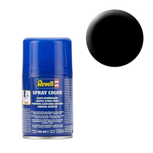 Spray schwarz, matt