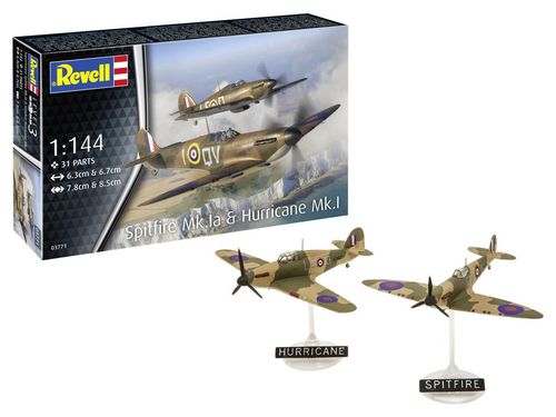 Model Set - Spitfire Mk.Ia &...