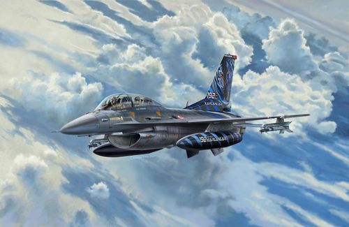 Model Set - F-16D Fighting...