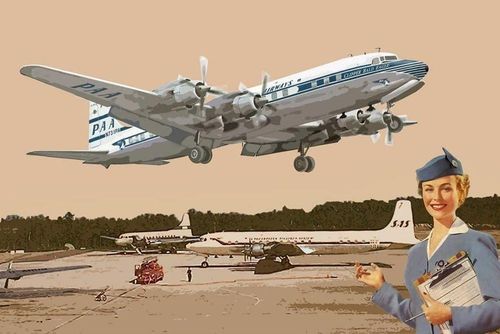 DC-7C Pan American World...
