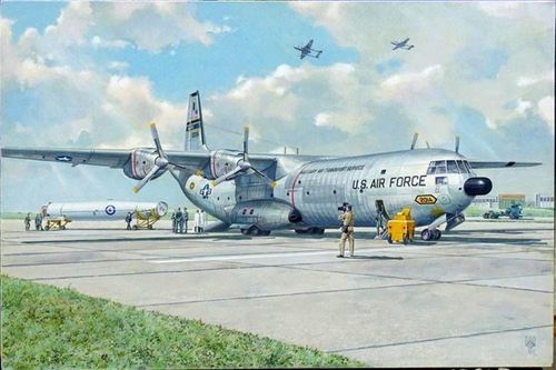 Douglas C-133 w/PGM 17 Thor...