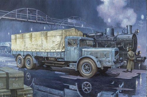 Vomag 8 LR LKW WWII German...