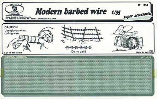 Modern babed wire