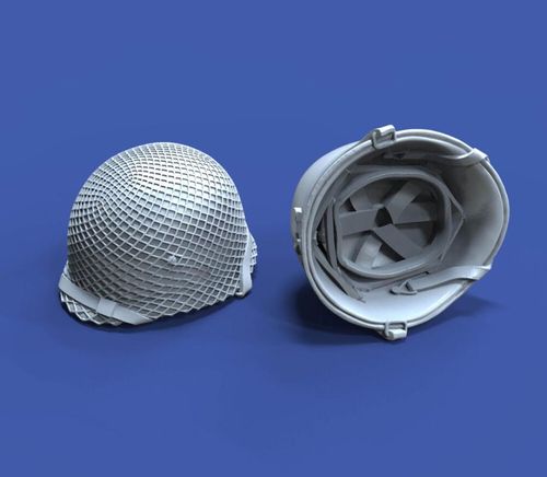 U.S. infantry helmets WWII -...