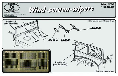 Wind screen wipers