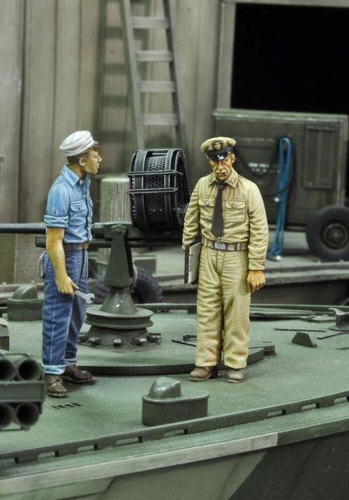 U.S. sailor and navy...