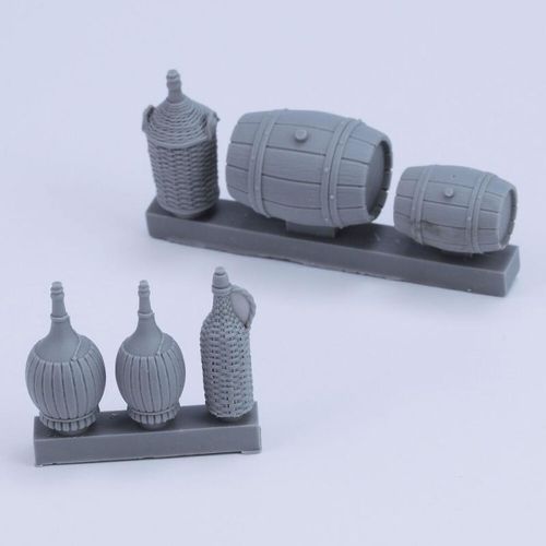 Wicker Bottles and small...