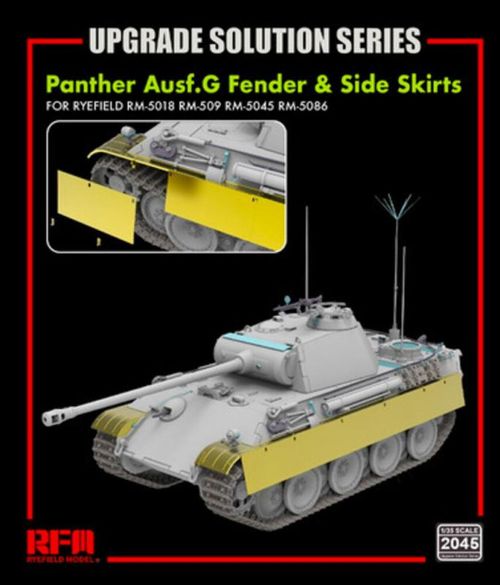 Panther Ausf.G Fender & Side...