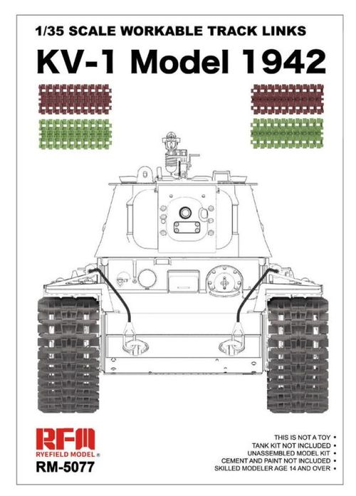 Workable Track Links - KV-1...