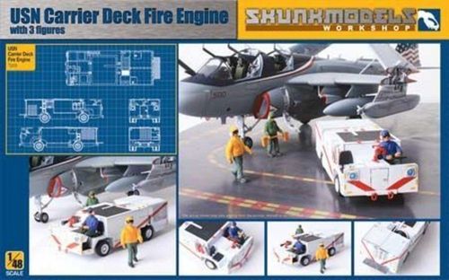 USN Fire Engine with 3 figures