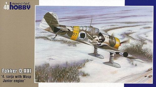 Fokker D.XXI 4. Sarja with...
