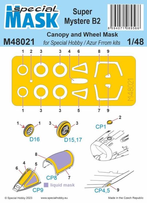 Super Mystere SMB-2 - Mask