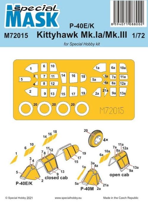 P-40E/K Kittyhawk...