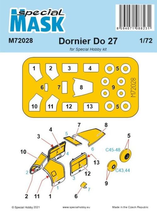 Dornier Do.27 - Mask