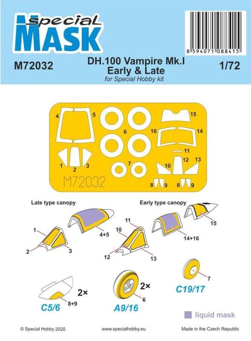 DH.100 Vampire Mk.I Early &...