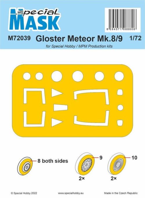 Gloster Meteor Mk.8/9 - Mask
