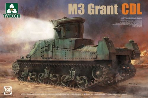 British Medium Tank M3 Grant...