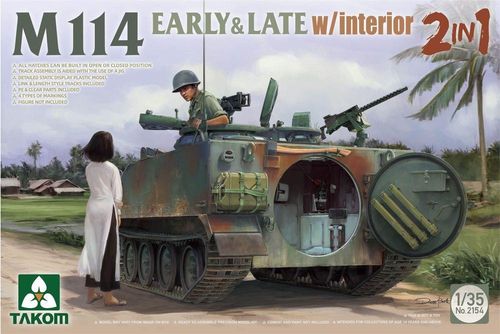 M114 Early & Late w/ interior...