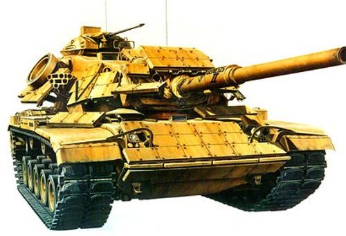 US Marine M60A1 with Reactive...