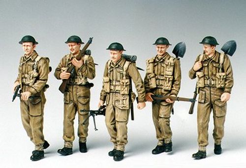 British Infantry on Patrol