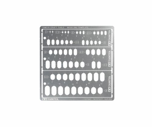 Gravur Schablone PE(3)1-6mm