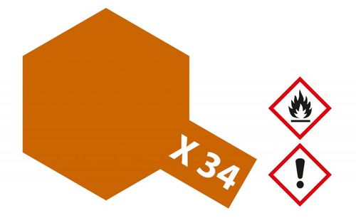 X-34 Metallic Braun -...