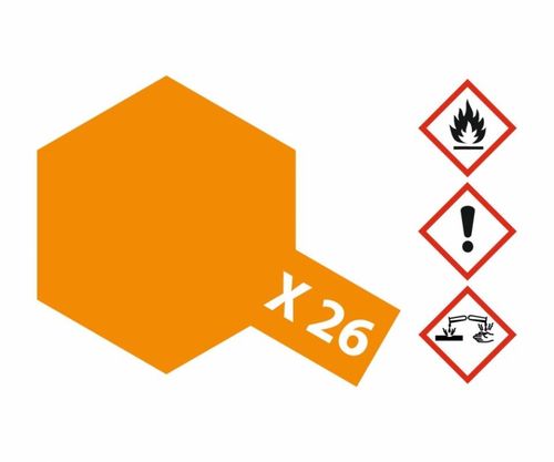 X-26 Klar-Orange - glänzend...
