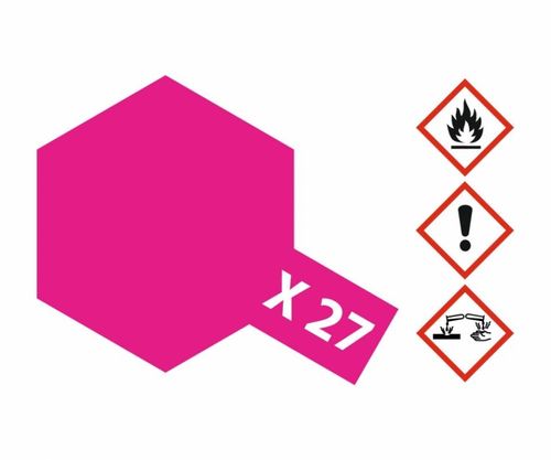 X-27 Klar-Rot - glänzend [10...