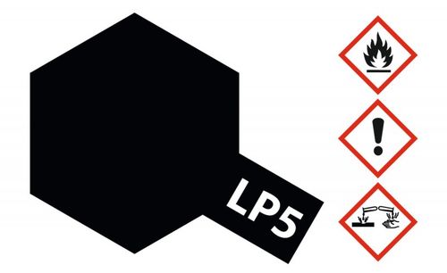 LP-5 Schwarz seidenmatt [10ml]