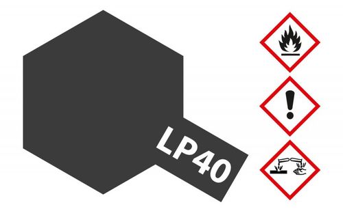 LP-40 Metallic-Schwarz...