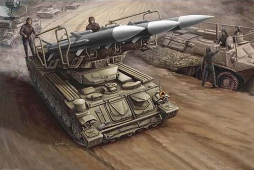 Russian SAM-6 Antiaircraft...