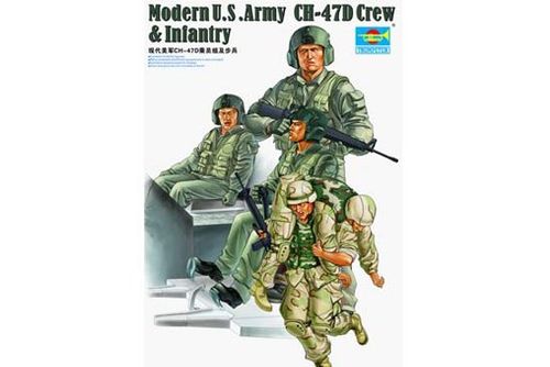 Modern U.S. Army CH-47D Crew...
