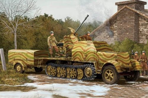 German 3,7cm Flak 43 auf...