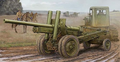 Soviet A-19 122mm Gun...