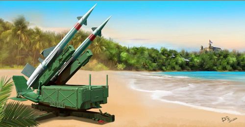 Soviet 5P71 Launcher with...