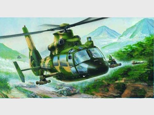 Z-9 G Bewaffneter Helicopter