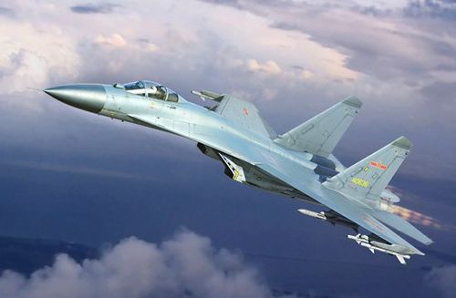 PLAAF J-11B fighter
