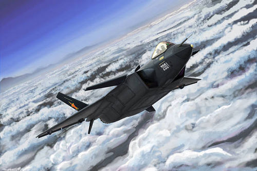 Chinese J-20 Mighty Dragon
