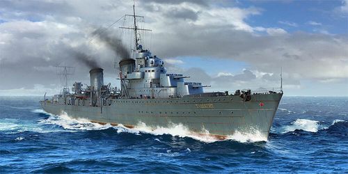 Russian Destroyer Taszkient...
